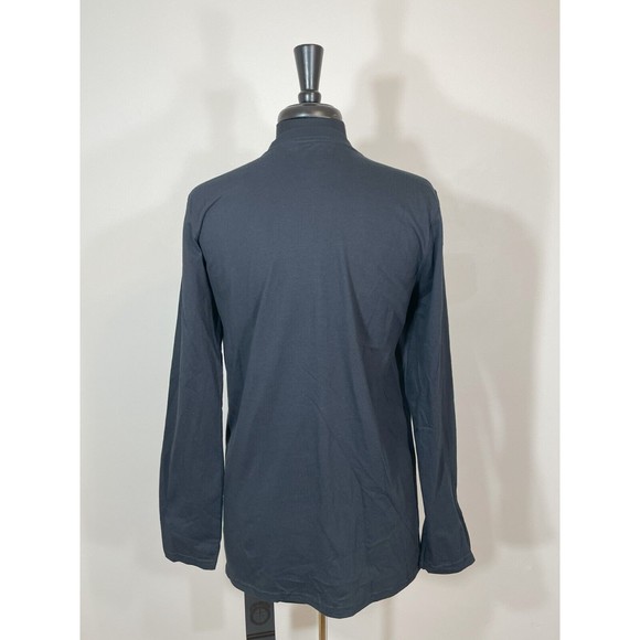 Astrid Andersen Basic Long Sleeve Shirt Black Unisex M New with Tags - Picture 3 of 10